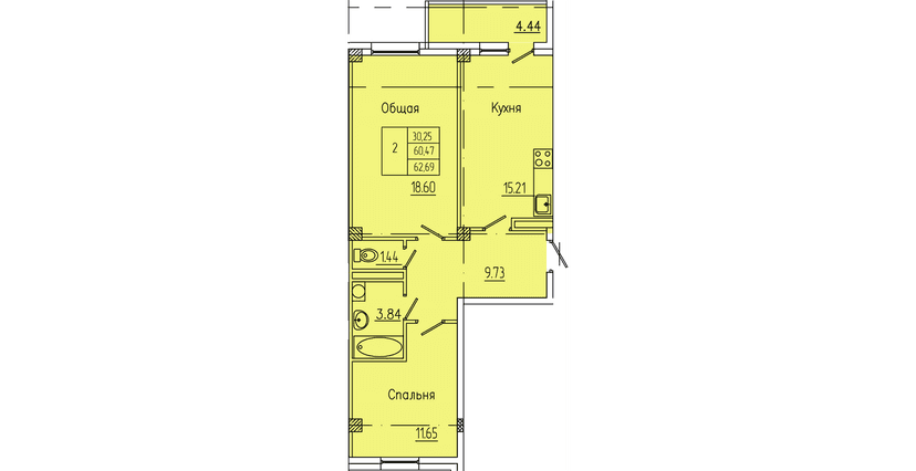 Квартира 64 2