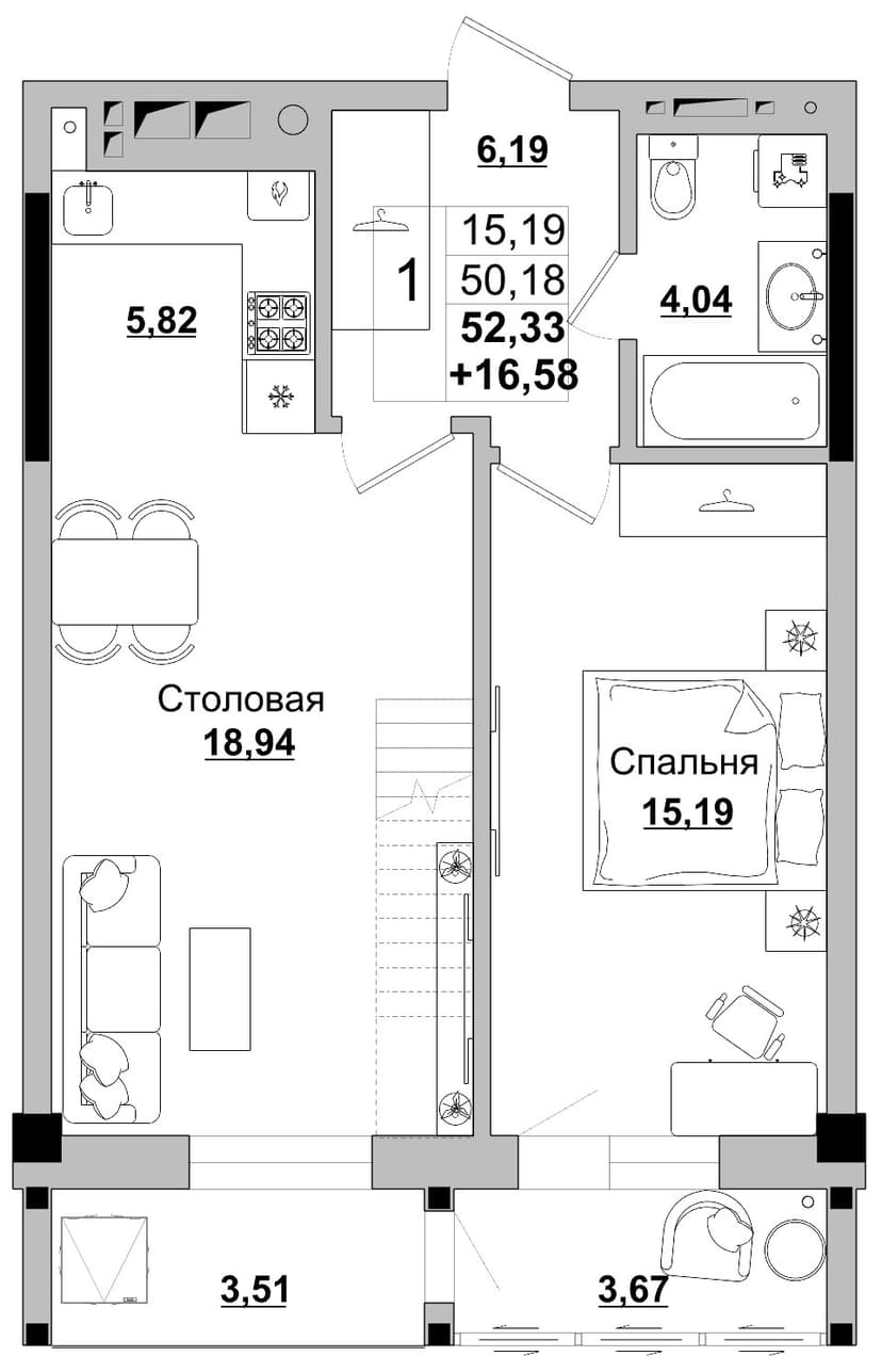 Квартира 164 3
