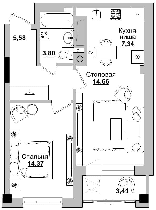 Квартира 215 2