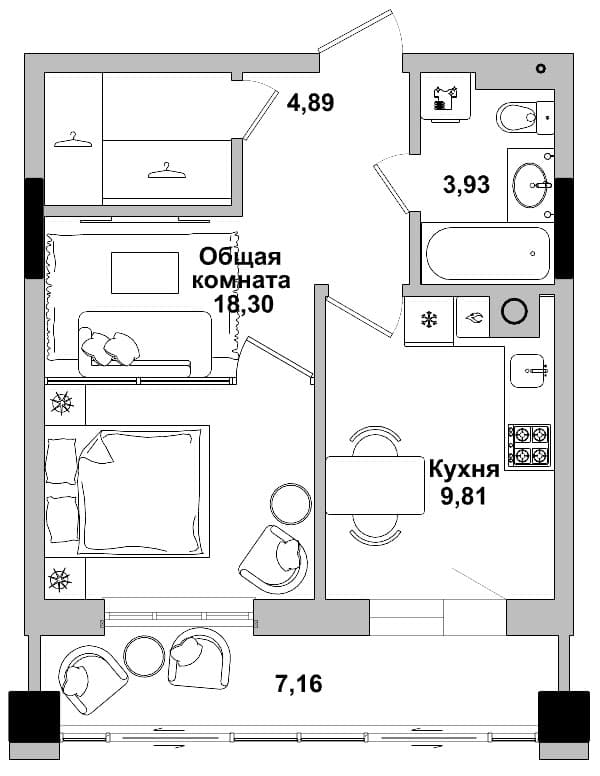 Квартира 3 2