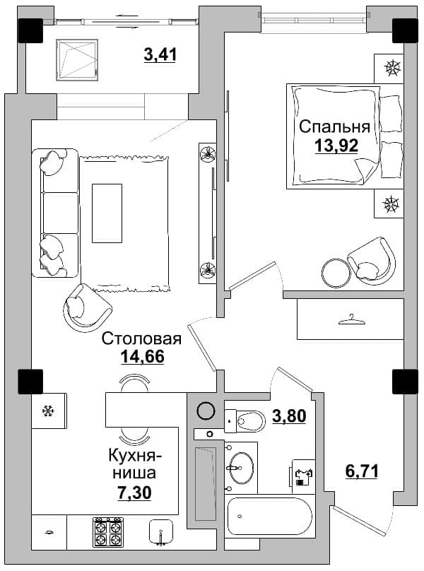 Квартира 110 2