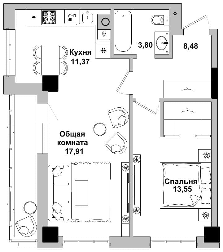 Квартира 127 2