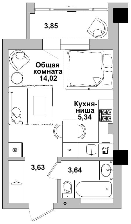 Квартира 129 2