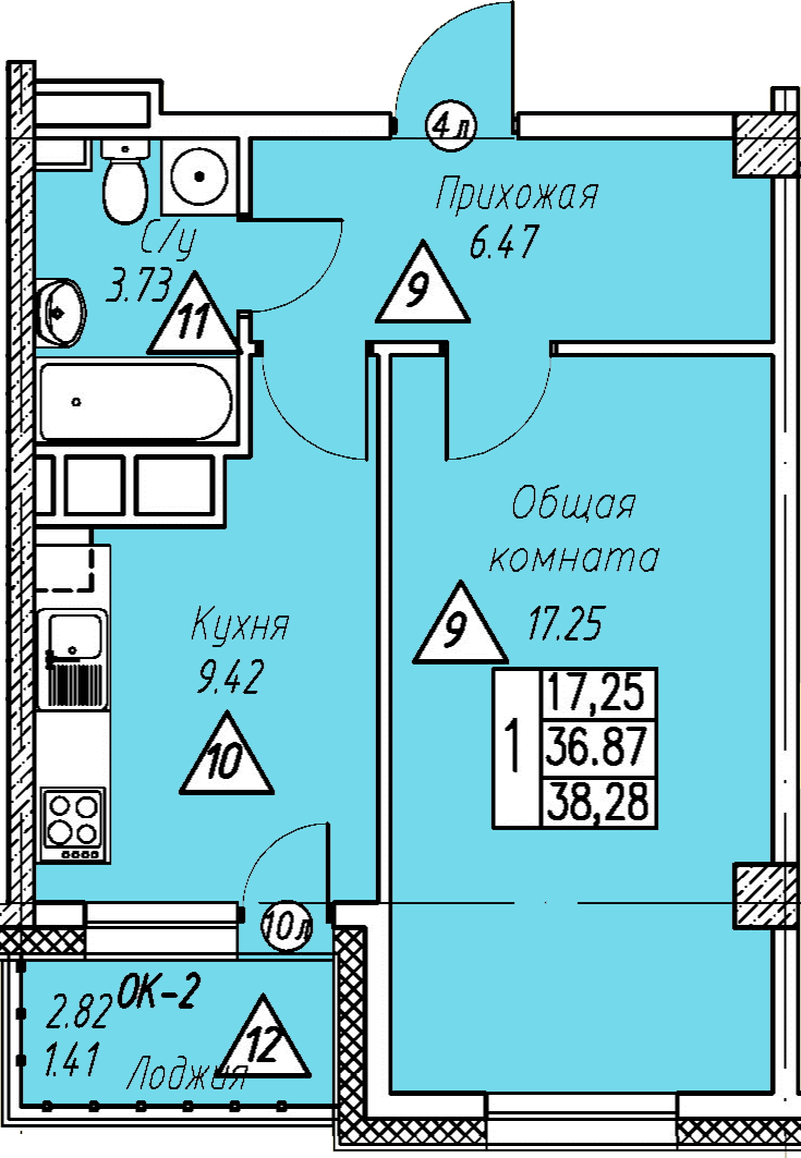 Квартира 70 2