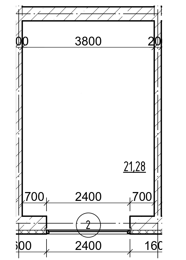 1 комн., 21.28 м²