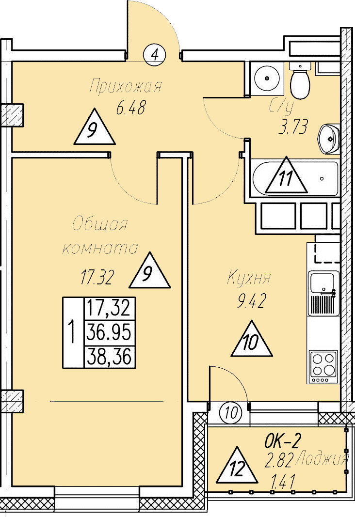 Квартира 32 2