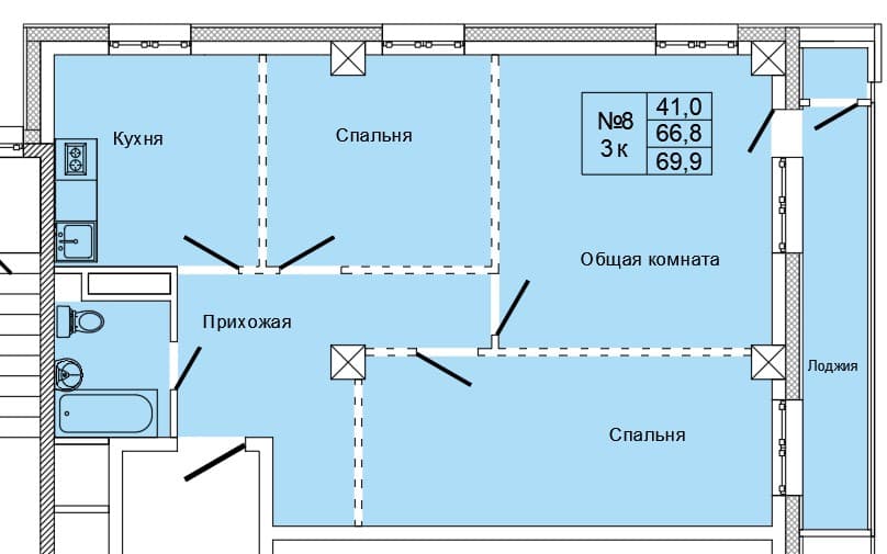 Квартира 70 2