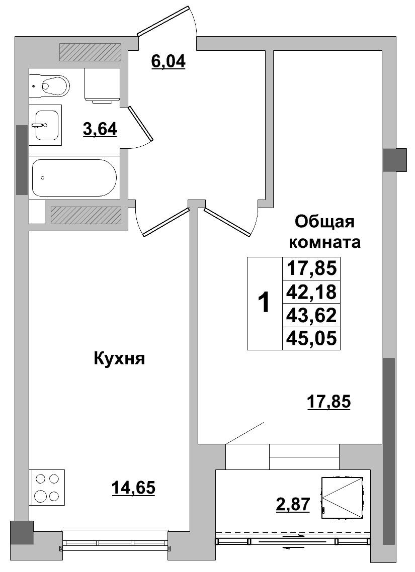 Квартира 215 1