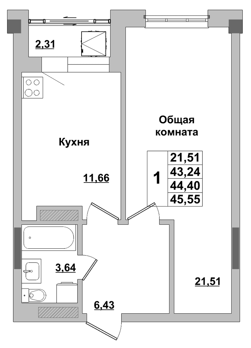 Квартира 109 1