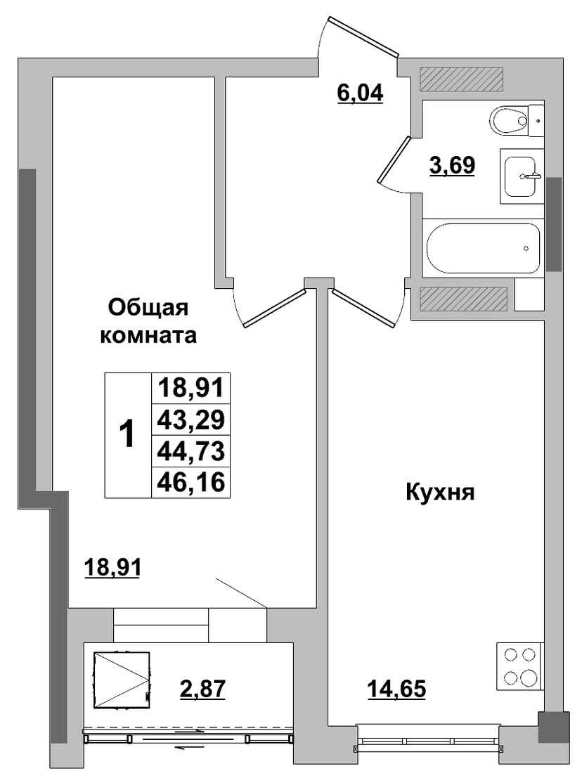 Квартира 207 1