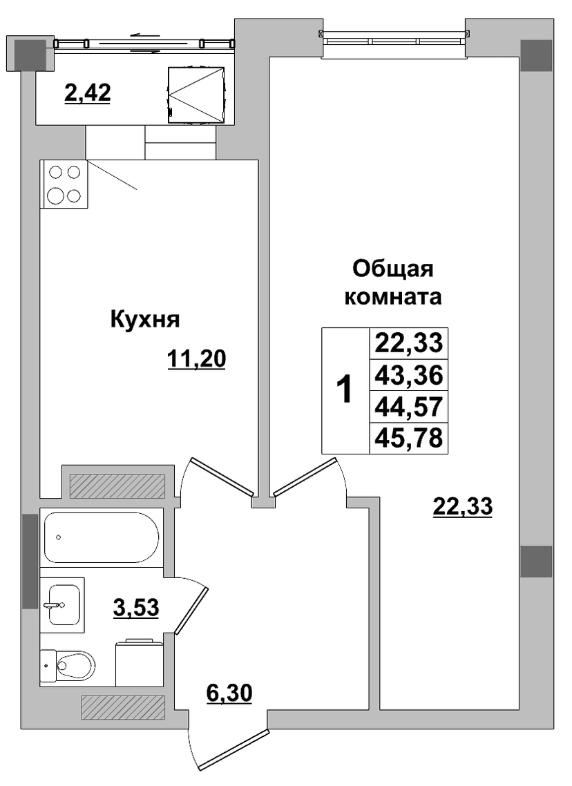 Квартира 204 1