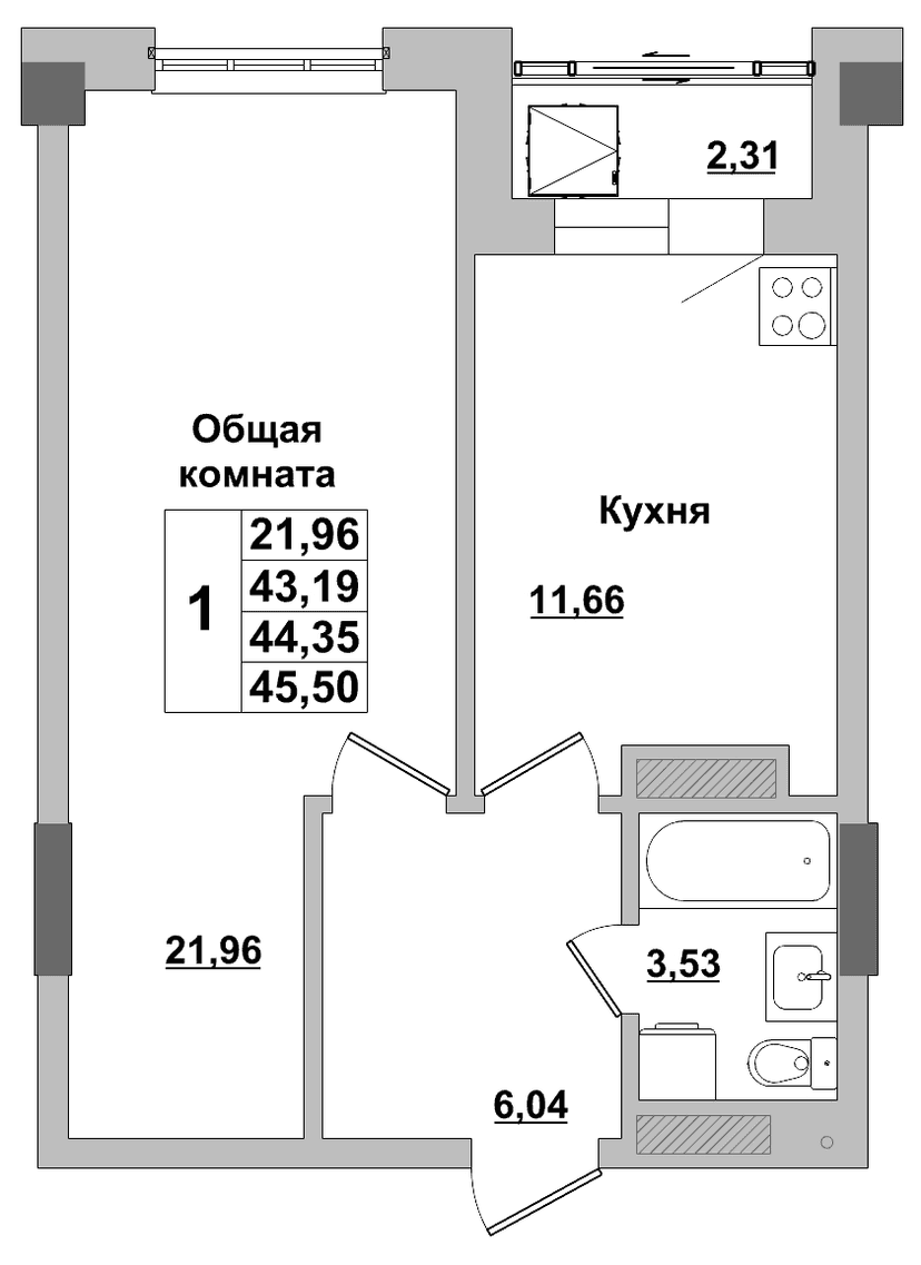 Квартира 306 1
