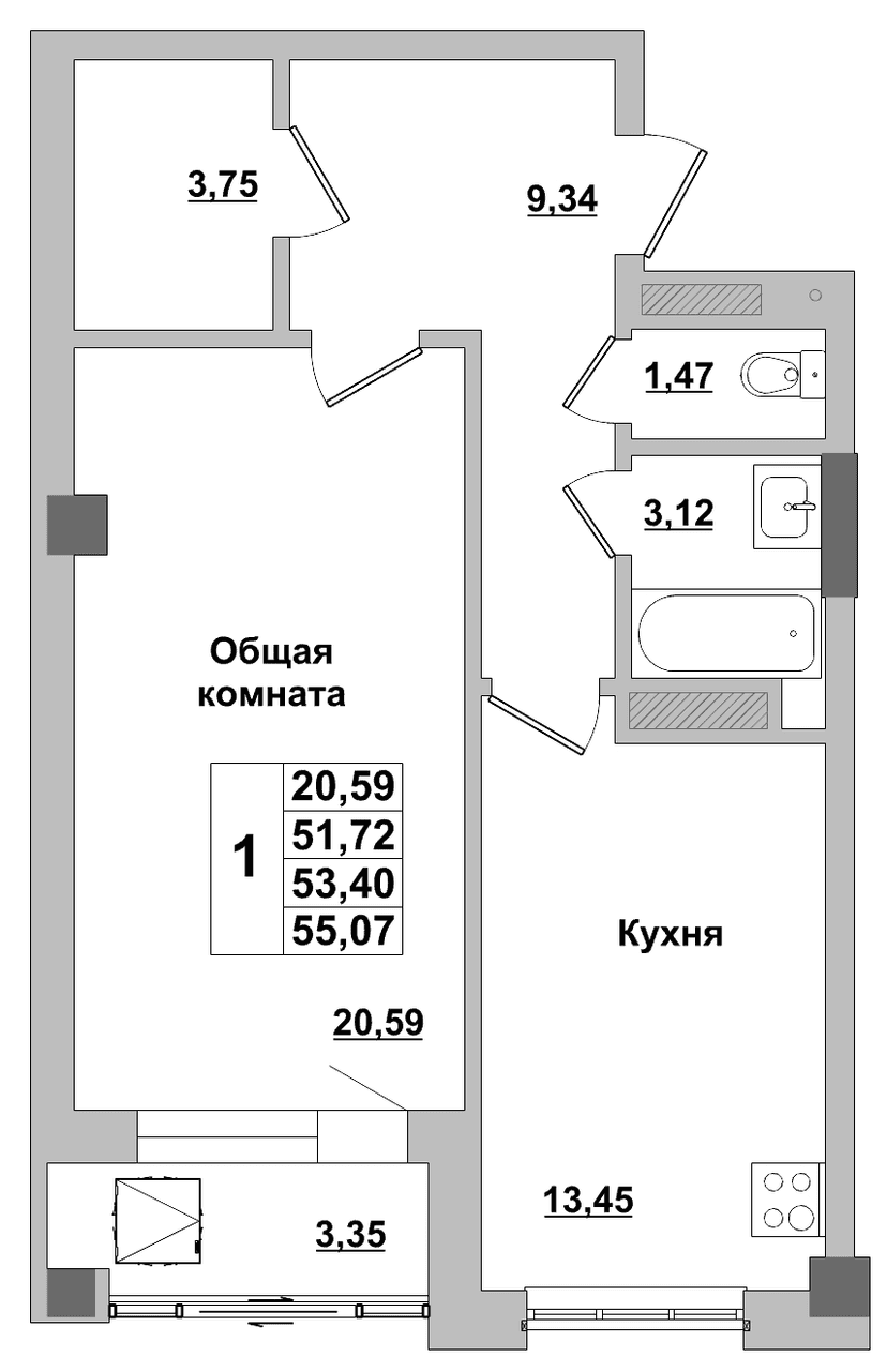 Квартира 303 1