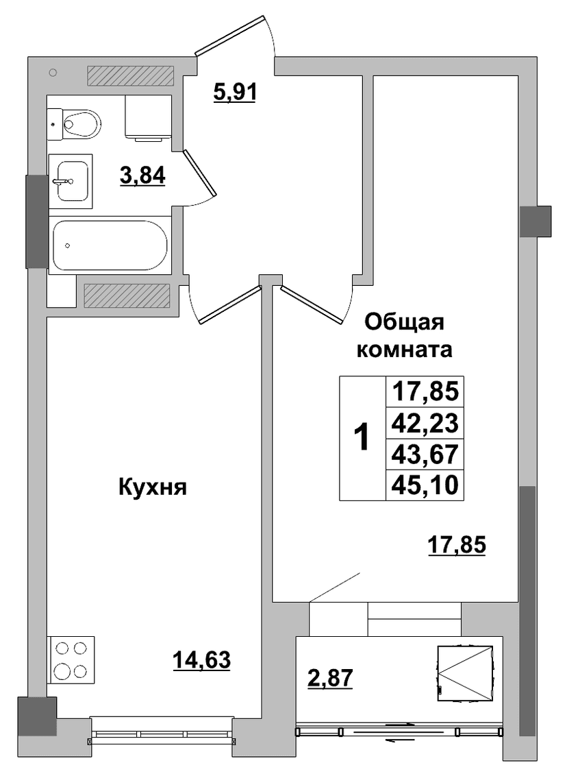 Квартира 302 1