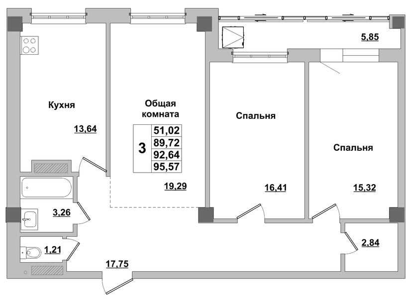 Квартира 198 1