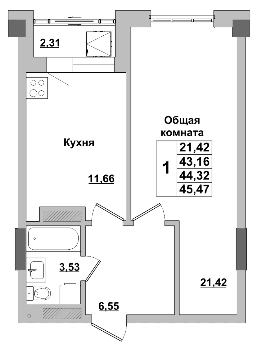 Квартира 85 1
