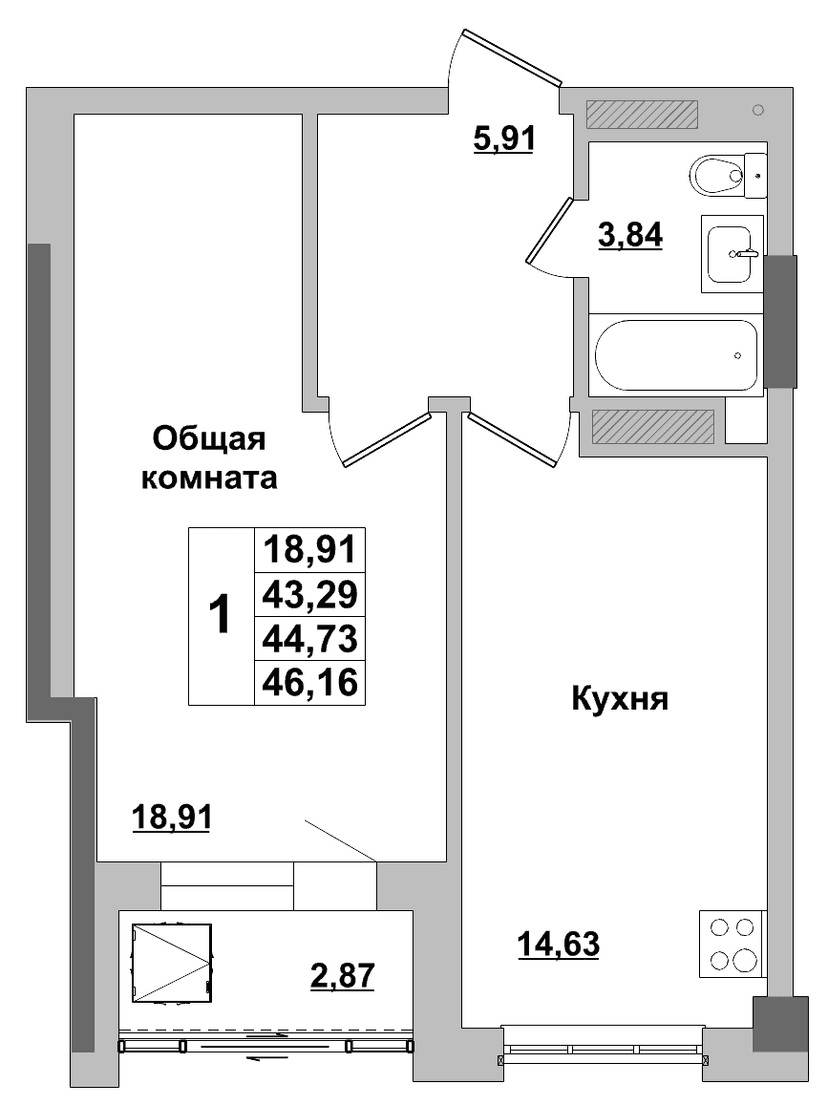 Квартира 193 1