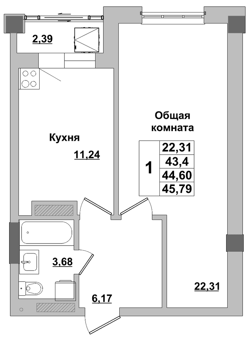 Квартира 190 1