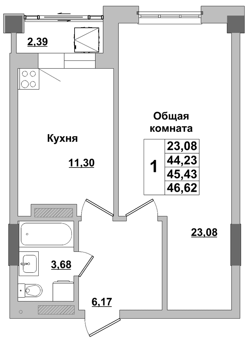 Квартира 291 1