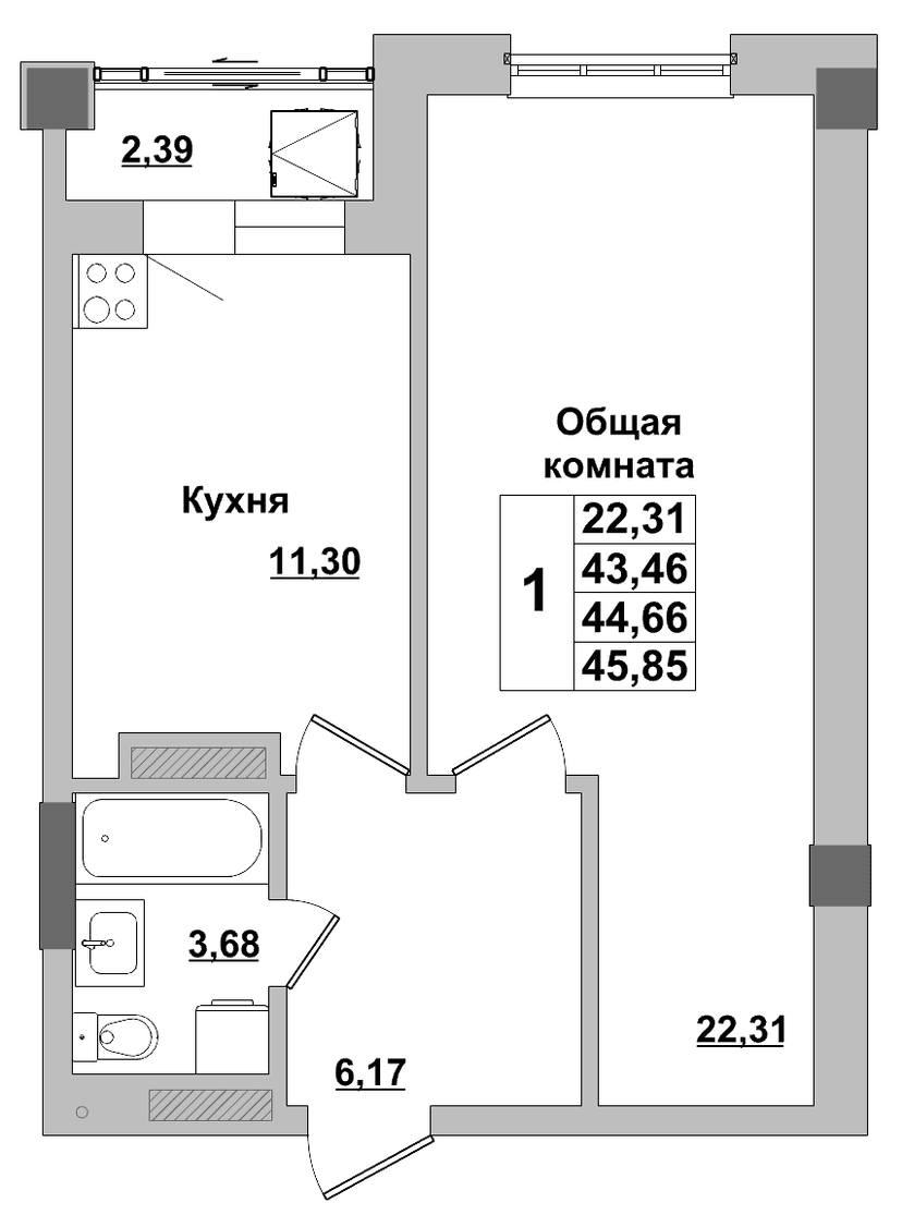 Квартира 183 1