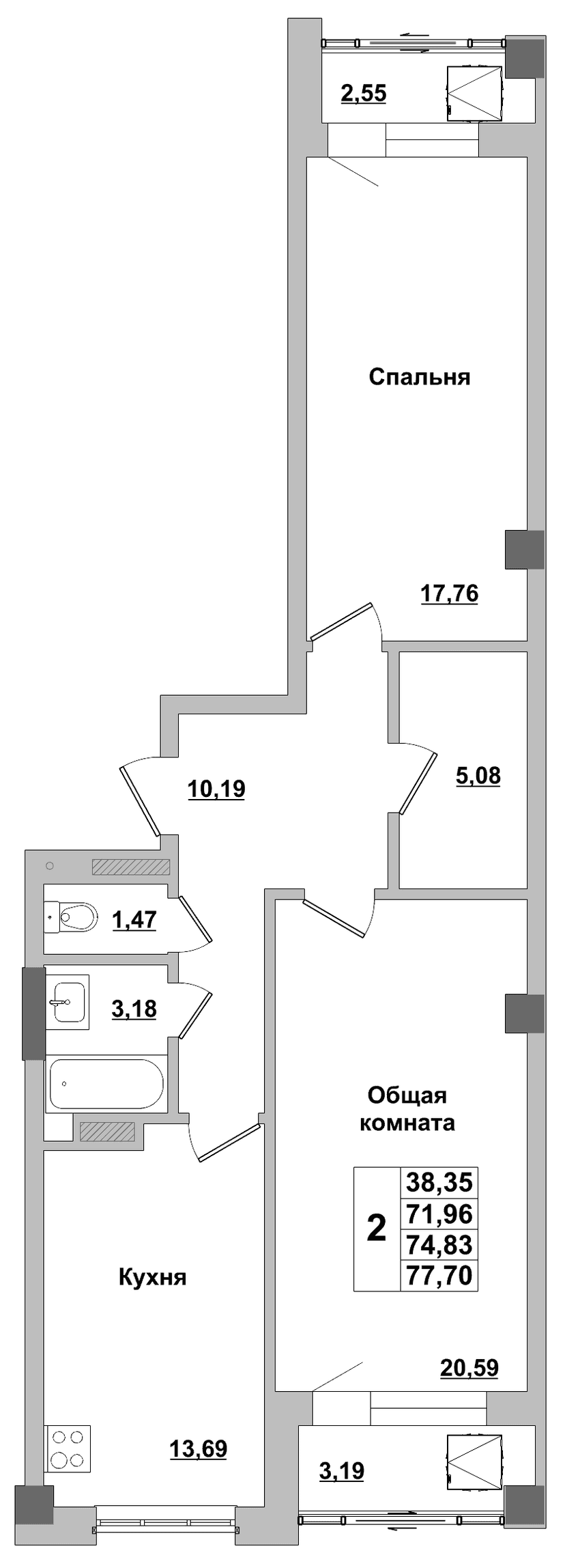Квартира 57 1