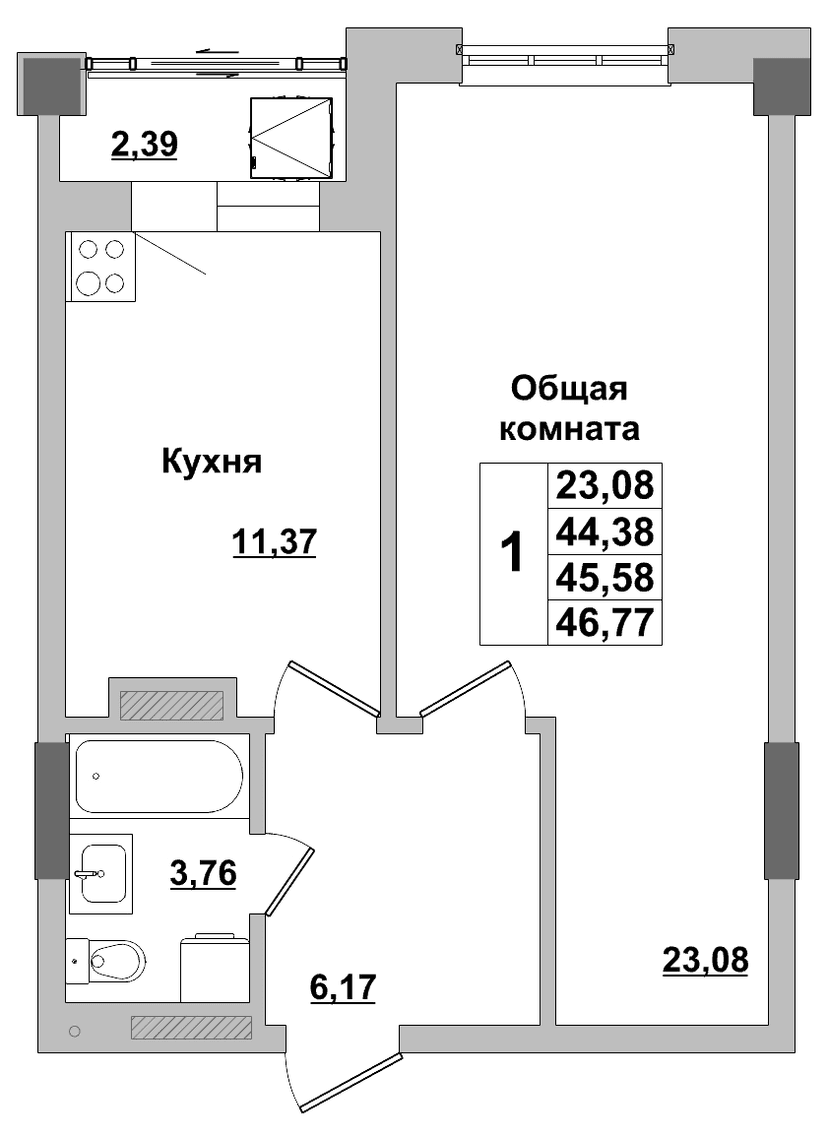 Квартира 270 1