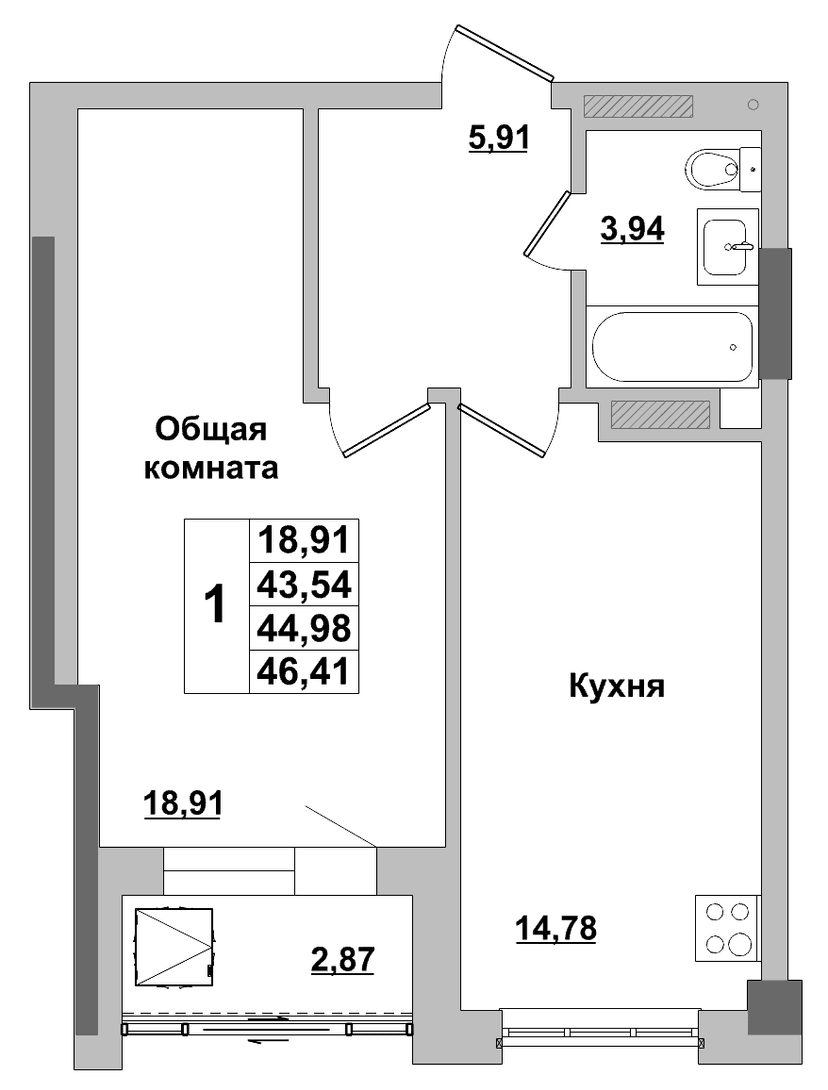 Квартира 165 1