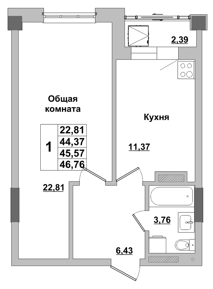 Квартира 47 1