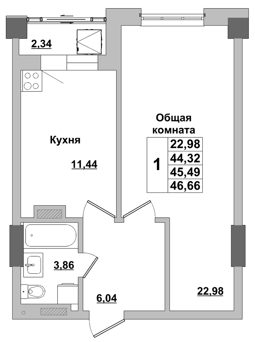 Квартира 263 1