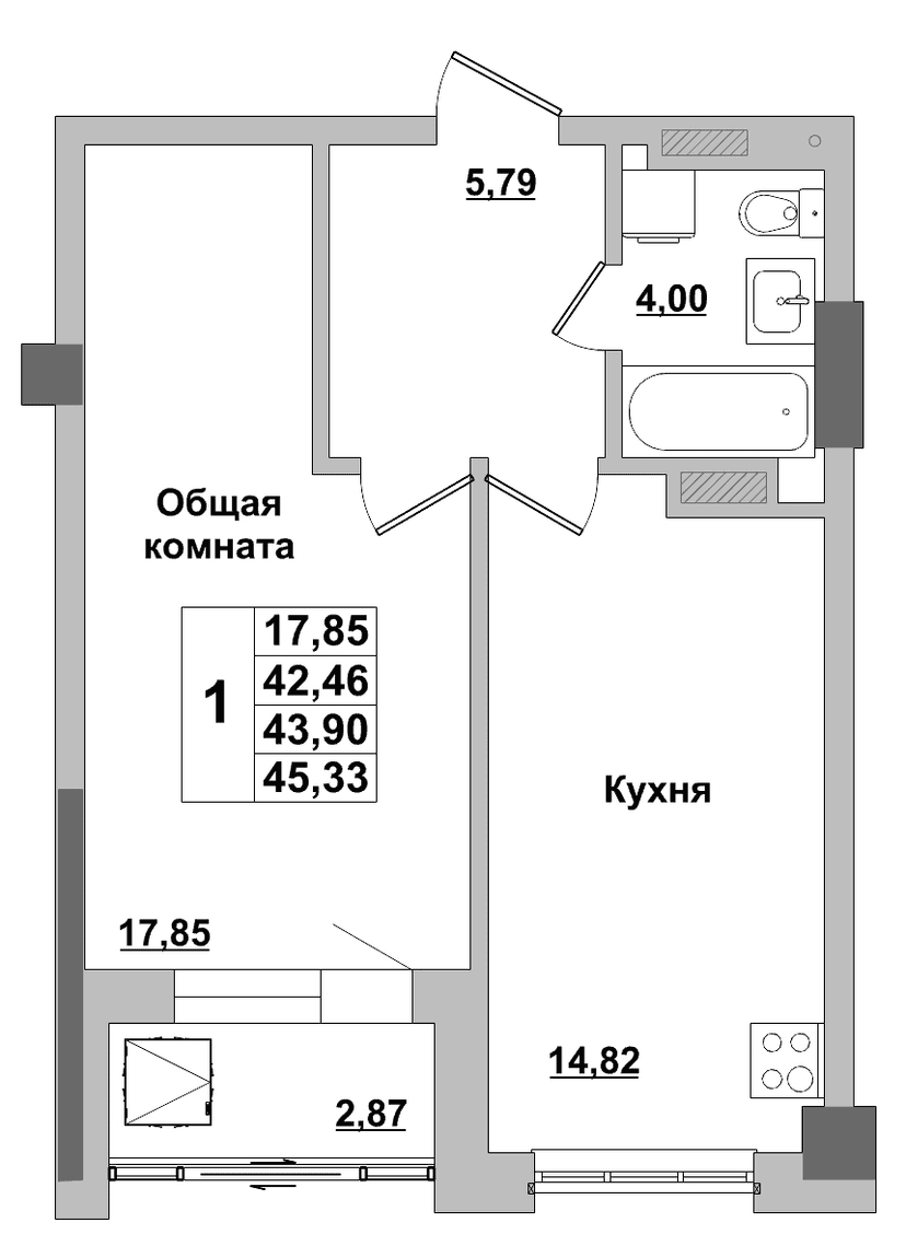 Квартира 42 1