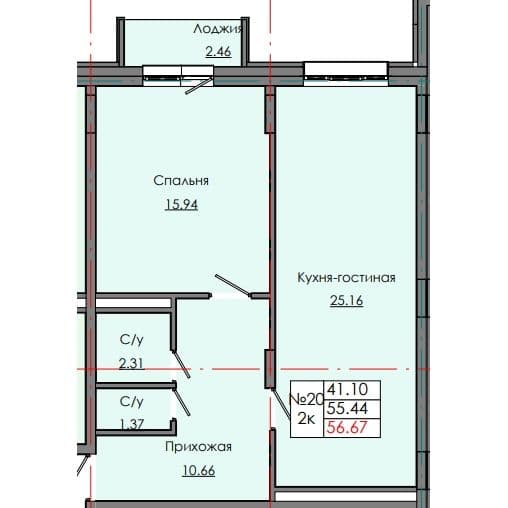 Квартира 20 19