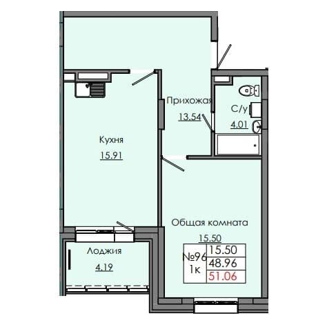 Квартира 96 5