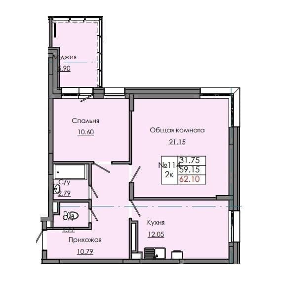 Квартира 114 11