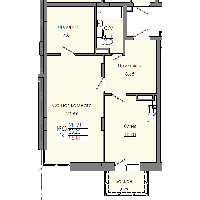 Квартира 83 14