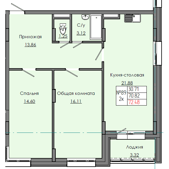 Квартира 89 10