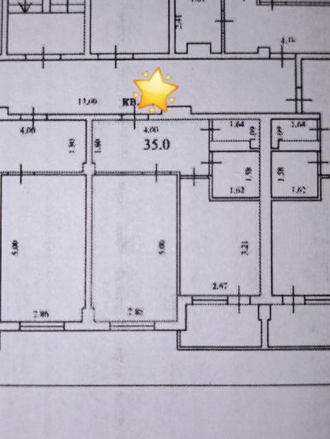 1 комн., 35 м², Монолитно-каркасный, Жатай 8