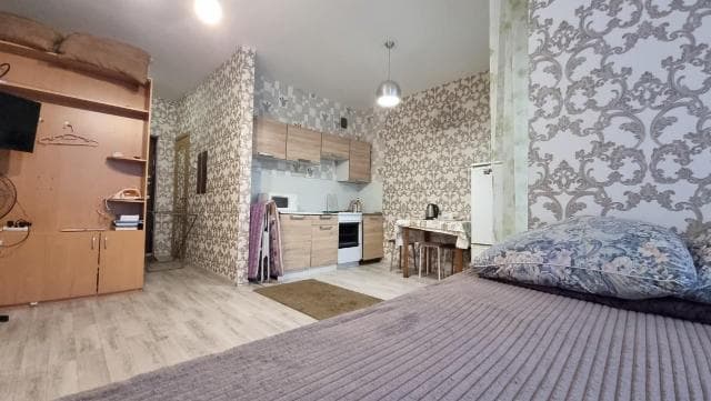 Студия, 29 м², Инд. планировка, Сахацирк 3