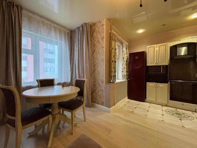 Студия, 30 м², Монолитно-каркасный, Авиапорт 7