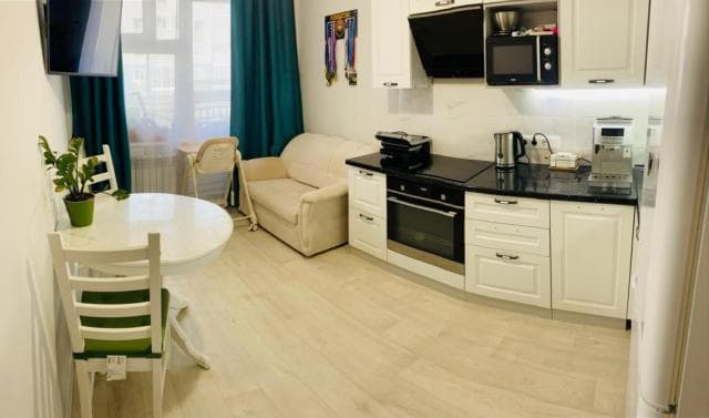 1 комн., 40 м², Монолитно-каркасный, 203 мкрн.