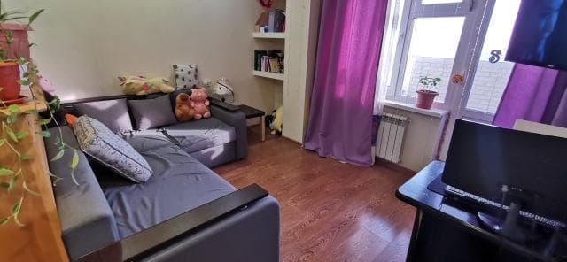Студия, 34 м², Монолитно-каркасный, Крестьянский рынок, стадион "Туймаада"