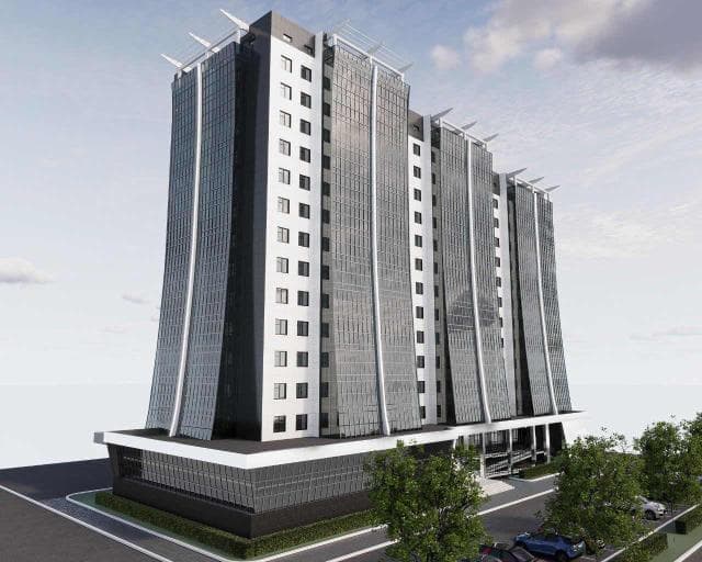1 комн., 36 м², Монолитно-каркасный 6
