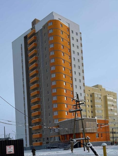 Студия, 26 м², Монолитно-каркасный, Автодорожная 7