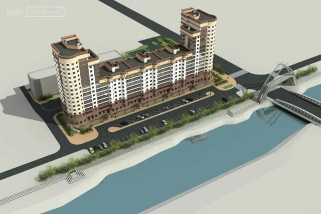 1 комн., 40 м², Монолитно-каркасный, Дом быта