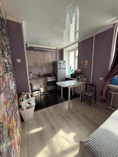 Студия, 27 м², Хрущевка, Центр - район пл. Ленина 6