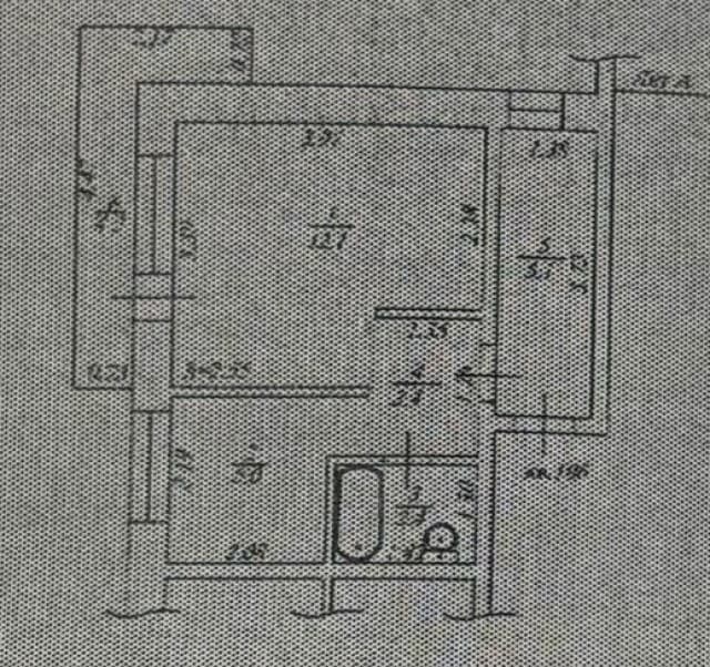 1 комн., 27 м², Малосемейка, Автовокзал 6