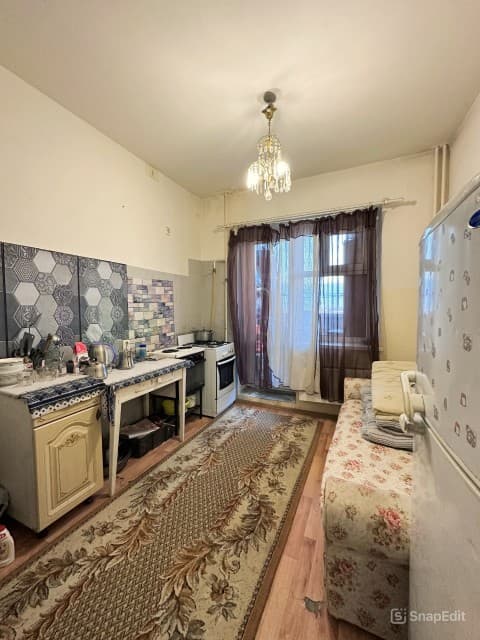1 комн., 34 м², Монолитно-каркасный, Авиапорт 4