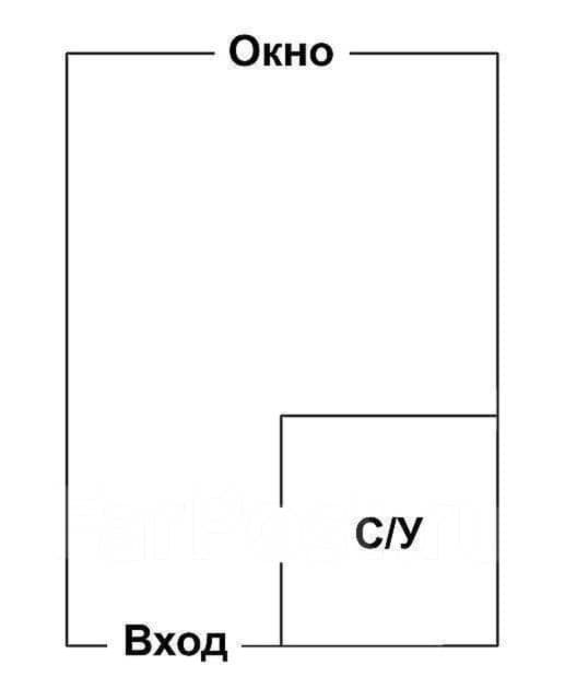 1 комн., 17 м², КПД
