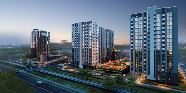 1 комн., 44 м², Монолитно-каркасный, Вилюйский тракт 4