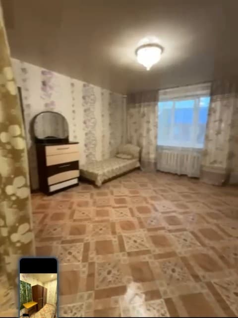 1 комн., 43 м², Дерев. б/у, Табага 14