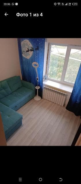 1 комн., 36 м², Блочный, 17 квартал